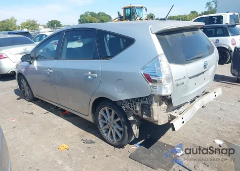 2012 Toyota Prius V Five из США, поврежденный, VIN JTDZN3EU3C3025404